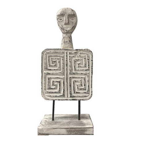 JoJo Living Suarhouten ornament Rafika | diverse afmetingen JoJo Living Suarhouten ornament Rafika | diverse afmetingen