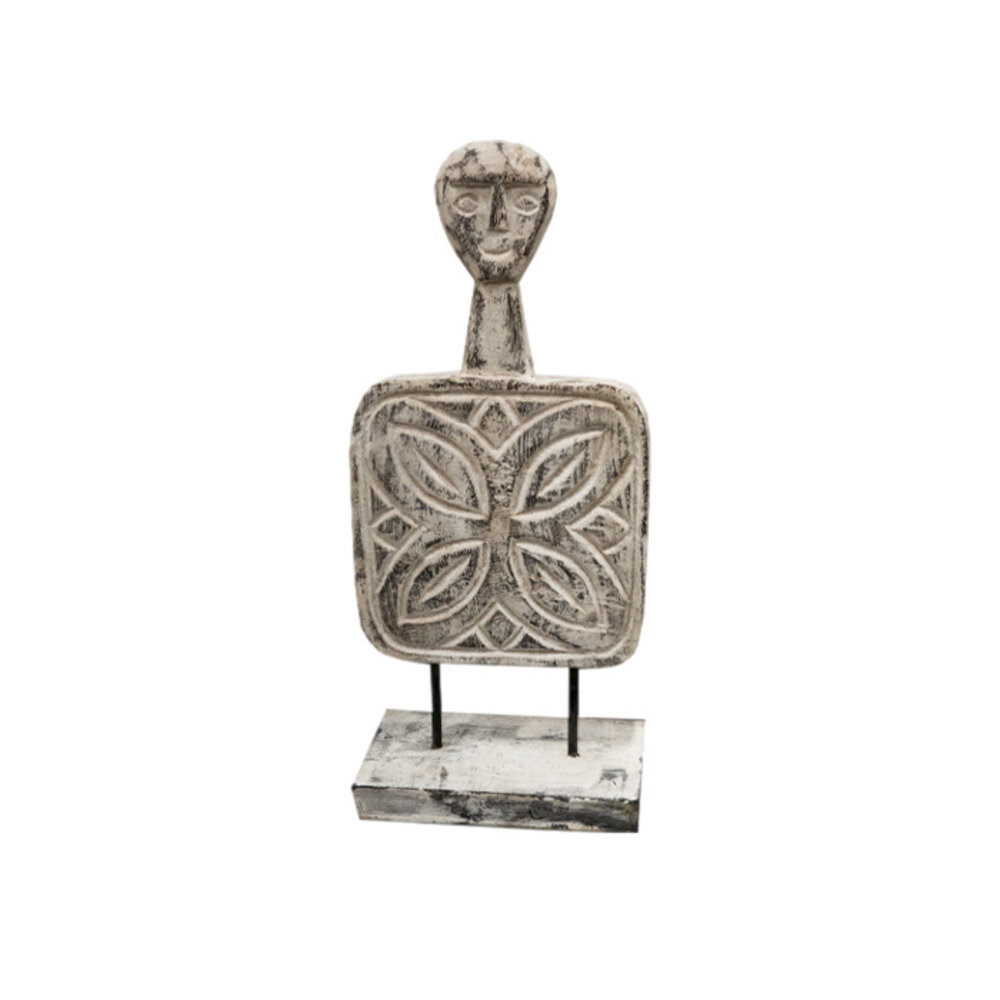 JoJo Living Suarhouten ornament Rafika | diverse afmetingen JoJo Living Suarhouten ornament Rafika | diverse afmetingen