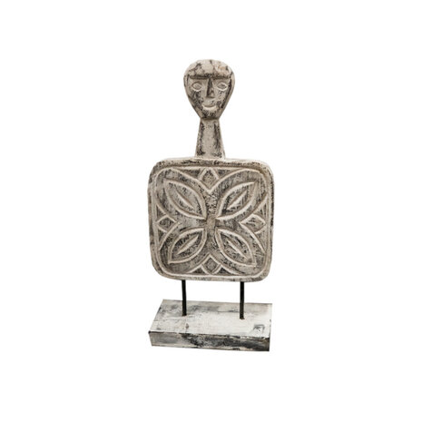 JoJo Living Suarhouten ornament Rafika | diverse afmetingen JoJo Living Suarhouten ornament Rafika | diverse afmetingen