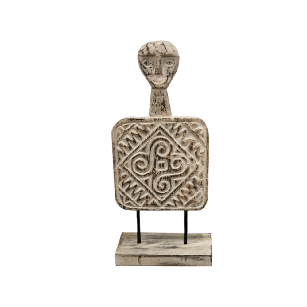 JoJo Living Suarhouten ornament Rafika | diverse afmetingen JoJo Living Suarhouten ornament Rafika | diverse afmetingen