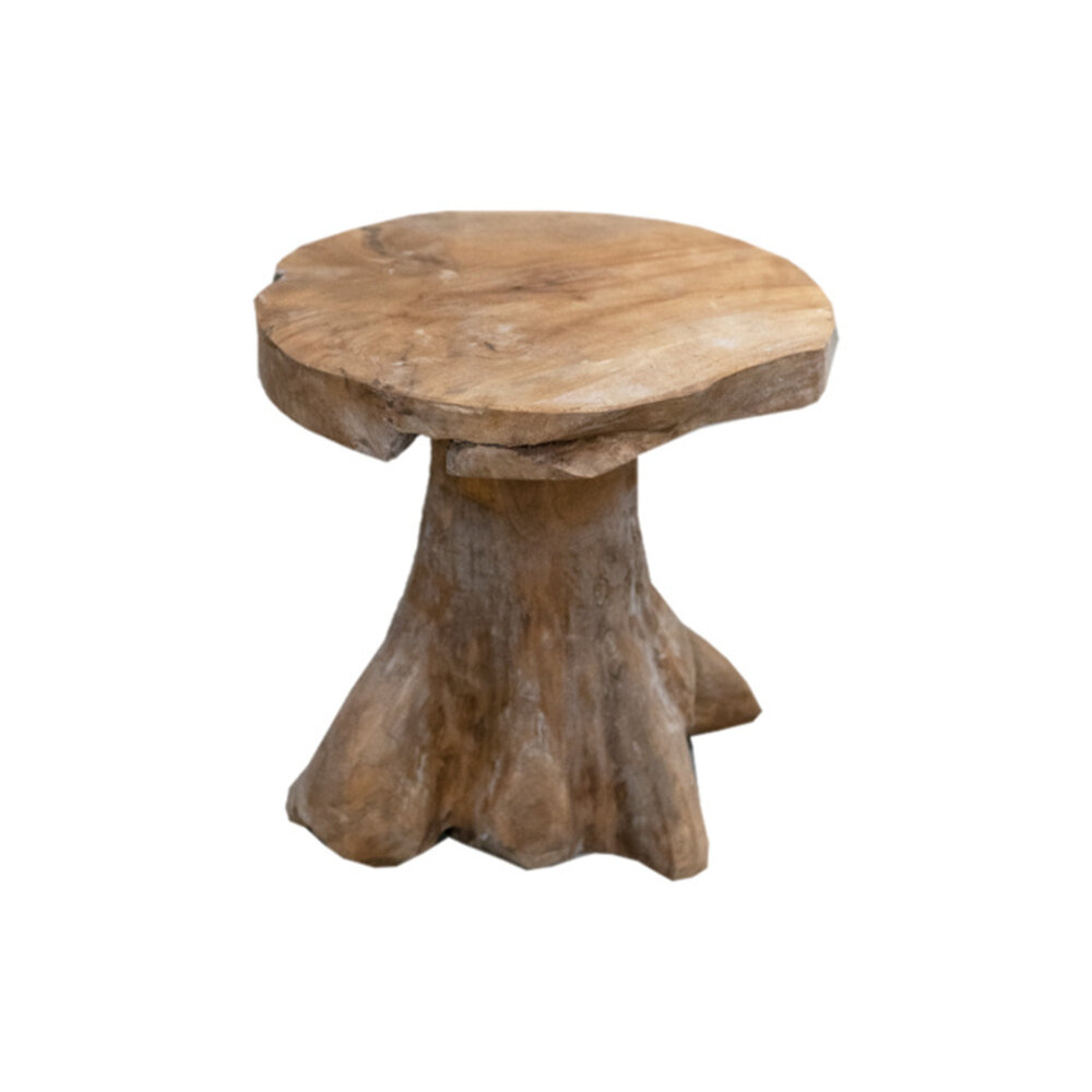JoJo Living Teakhouten kruk Borneo JoJo Living Teakhouten kruk Borneo
