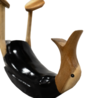 JoJo Living Houten fleshouder eend Zwart JoJo Living Houten fleshouder eend Zwart