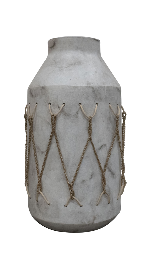 JoJo Living Janik Sisal Vaas - diverse varianten JoJo Living Janik Sisal Vaas - diverse varianten