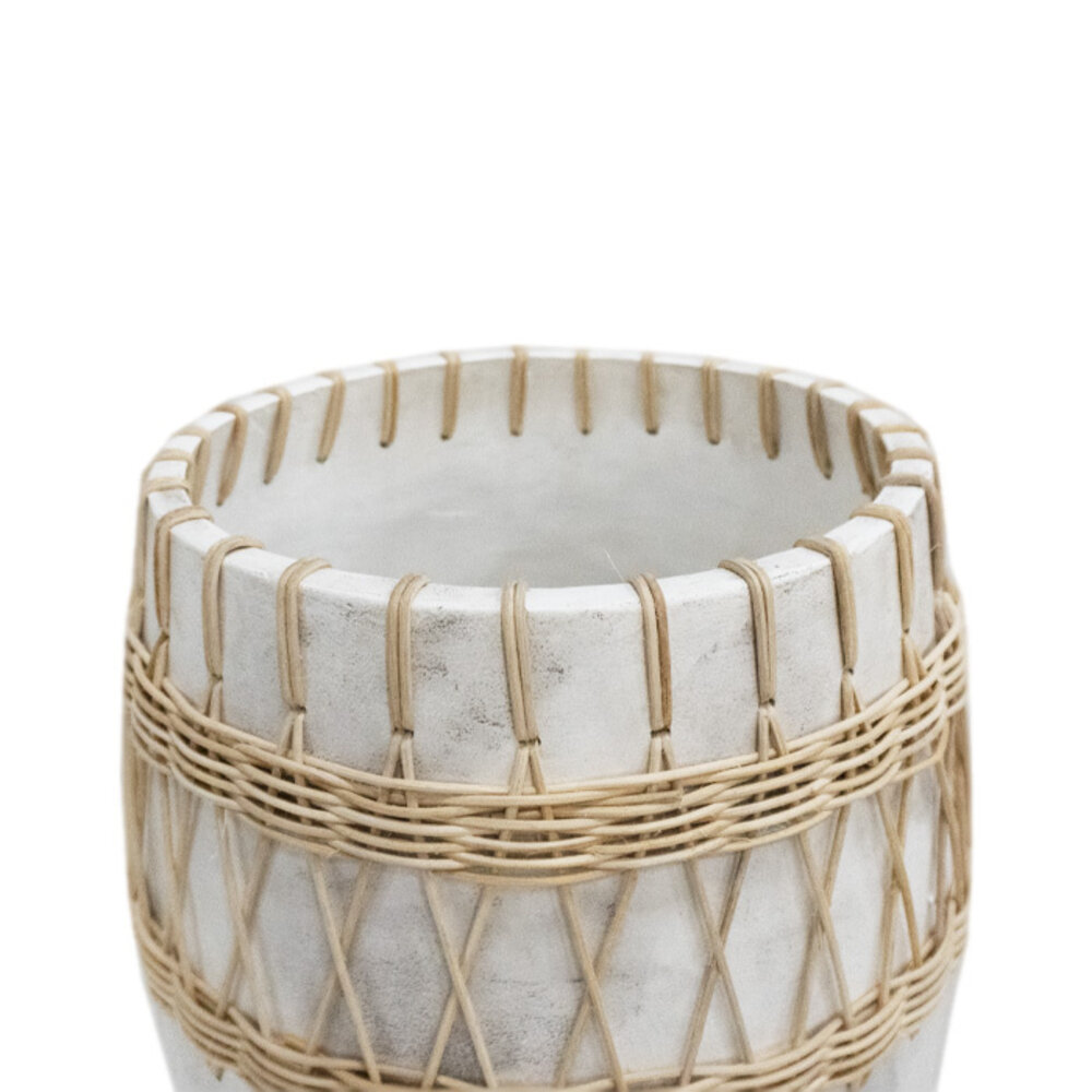 JoJo Living Janik Sisal Vaas - diverse varianten JoJo Living Janik Sisal Vaas - diverse varianten