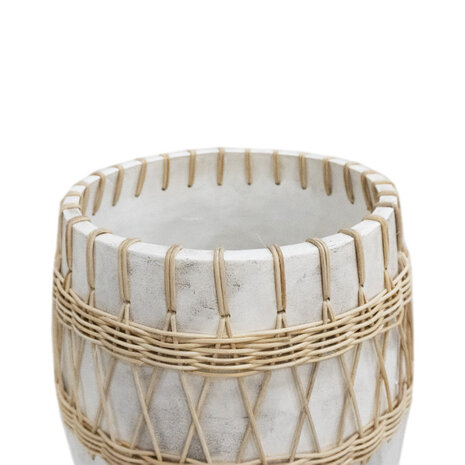 JoJo Living Janik Sisal Vaas - diverse varianten JoJo Living Janik Sisal Vaas - diverse varianten