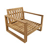 JoJo Living Java Loungestoel - met armleuning JoJo Living Java Loungestoel - met armleuning