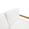 JoJo Living Java Loungebank 2 zits - met armleuning JoJo Living Java Loungebank 2 zits - met armleuning