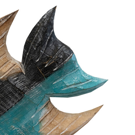 JoJo Living Houten Vis op voet | Model 1 JoJo Living Houten Vis op voet | Model 1