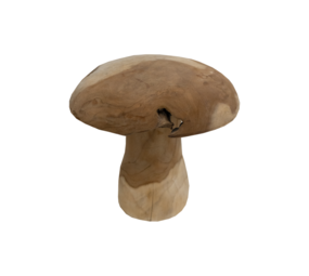 JoJo Living Teakhouten paddenstoel Jamur JoJo Living Teakhouten paddenstoel Jamur