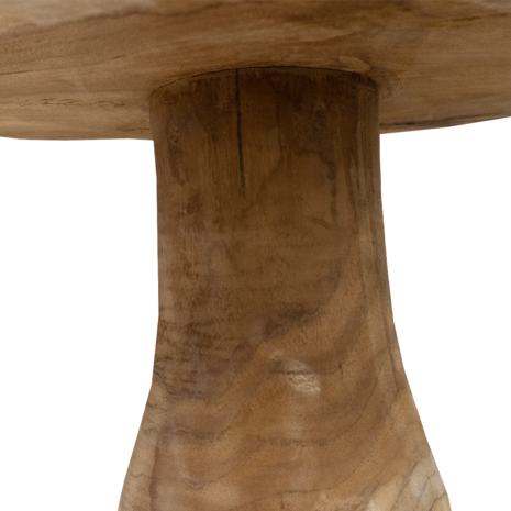 JoJo Living Teakhouten paddenstoel Jamur JoJo Living Teakhouten paddenstoel Jamur