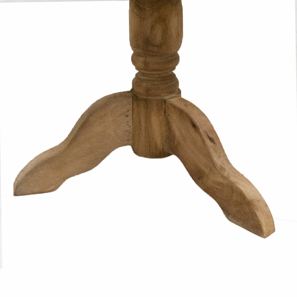 JoJo Living Bubut wijntafel - diverse afmetingen JoJo Living Bubut wijntafel - diverse afmetingen