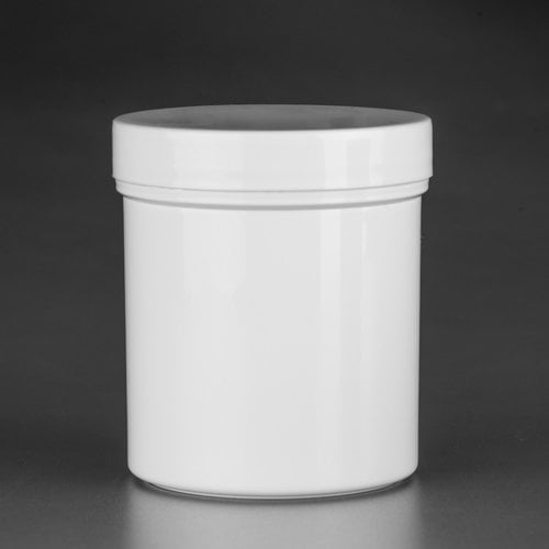 Diverse 200 ml plastic cremejar "Malik"