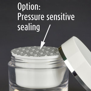Option "Pressure sensitive" einlage für Deckel 50 ml