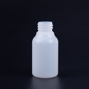 Bottles  100 ml bottle - Boston Premium Round HDPE - Natural- 28/410