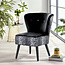 Bo Living Fauteuil Carijn Zwart