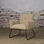 Tower Living Dante Fauteuil Lichtbruin