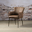 Tower Living Ibiza armstoel Donkerbruin