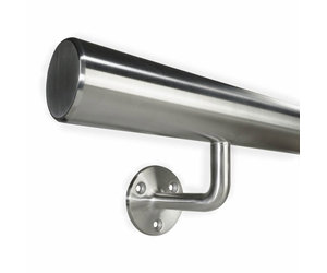 Goedkope Trapleuning RVS 111cm - RVS Trapleuning Goedkope Trapleuning RVS 111cm - RVS Trapleuning