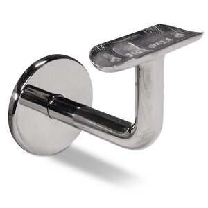 RVS leuningdrager - Type 3 - gepolijst - rond (42,4 mm) RVS leuningdrager - Type 3 - gepolijst - rond (42,4 mm)