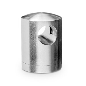 RVS dwarsstafhouder - tussenstuk - 12 mm - recht RVS dwarsstafhouder - tussenstuk - 12 mm - recht
