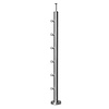 RVS baluster t.b.v. stafvulling - 6 - rond (42,4 mm)