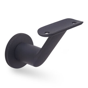 Leuninghouder antraciet - type 7 luxe - rond