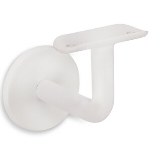 Leuninghouder wit - type 3 - rond