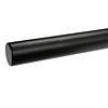 Trapleuning zwart - rond - op maat - zwarte poedercoating - RAL 9005 Trapleuning zwart - rond - op maat - zwarte poedercoating - RAL 9005