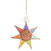 Oriental Light Chakra Star with chain