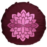 Meditatiekussen voor kinderen - biologisch katoen - lotus