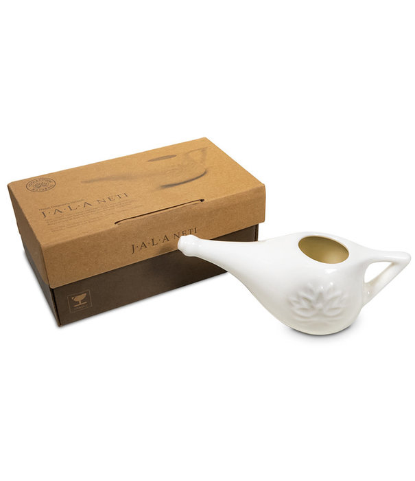 Neti Pot Keramiek + 25 gram zout