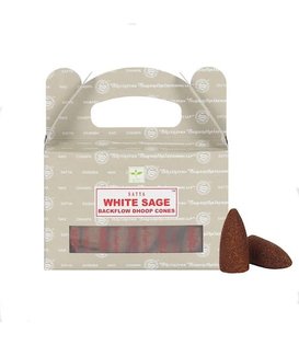 Satya white sage backflow wierookkegels