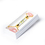 Massage roller rozenkwarts met bloemen geel