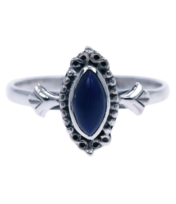 Zilveren ring Lapis Lazuli