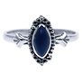 Zilveren ring Lapis Lazuli