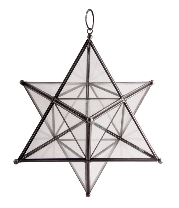 Oosters licht Merkaba met ketting