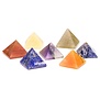 Edelstenen SET 7 chakra piramide stenen