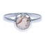 Zilveren ring Citrien
