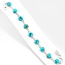 Zilveren armband Turkoois