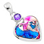 Zilveren hanger Spiny Oyster