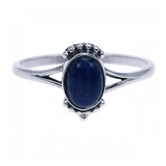 Zilveren ring Lapis Lazuli