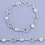 Zilveren armband Maansteen