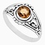 Zilveren ring Rooktopaas - 16,25