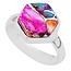 Zilveren ring Spiny Oyster - 17