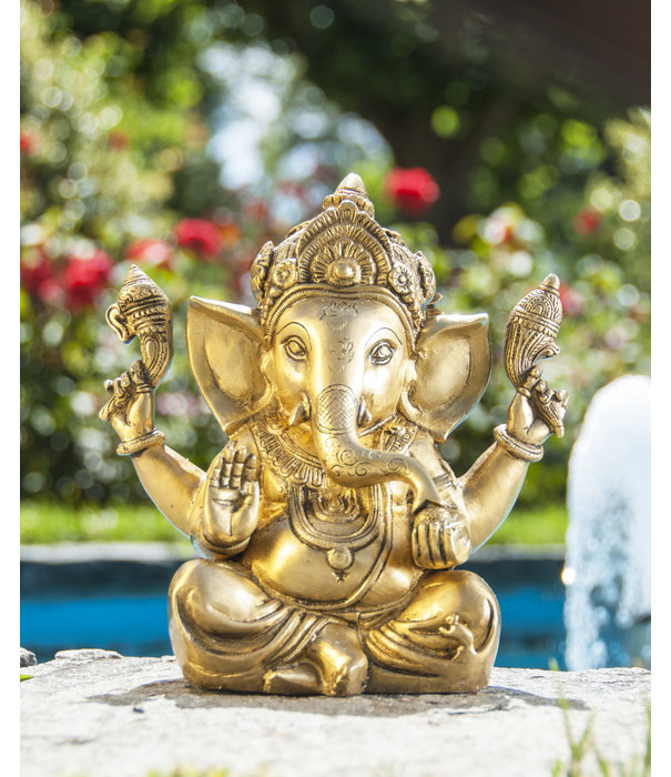 Ganesha, 23 cm Gold