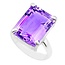 Zilveren ring Amethist - 18,4