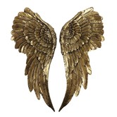 Engelen vleugels antiek goud (set)