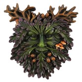 Green man face wanddecoratie
