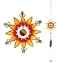 Orange Sunflower Windchime