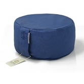 Meditatiekussen Rond | Denim Blue - 100% natuurlijk